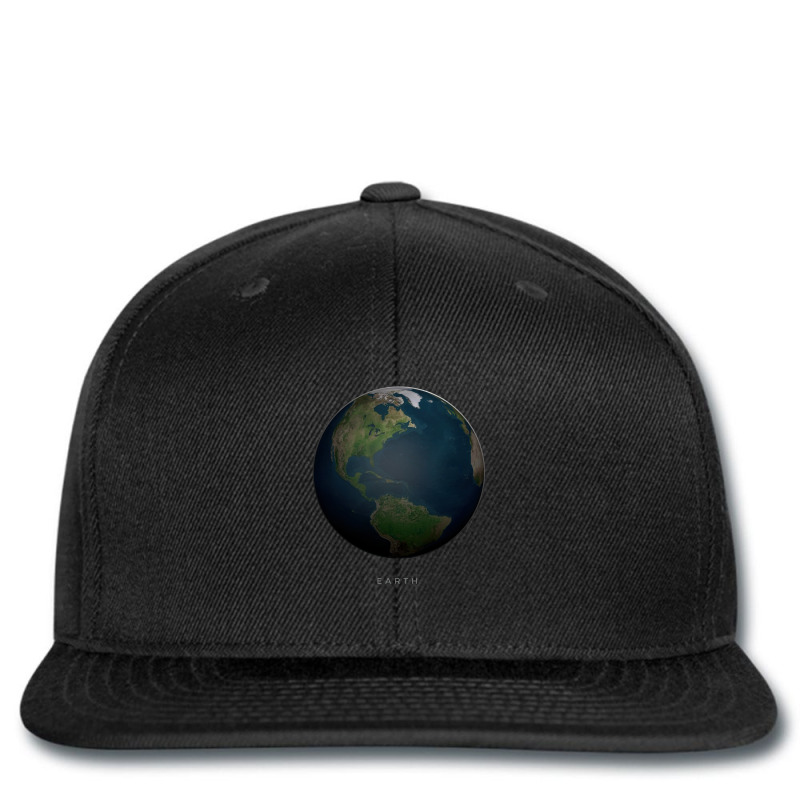 Planet Earth Printed Hat | Artistshot