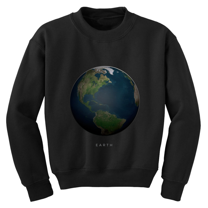 Planet Earth Youth Sweatshirt | Artistshot