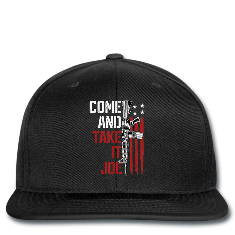 Come And Take It Joe Gun Rights Owner Ar 15 American Flag T Shirt ...