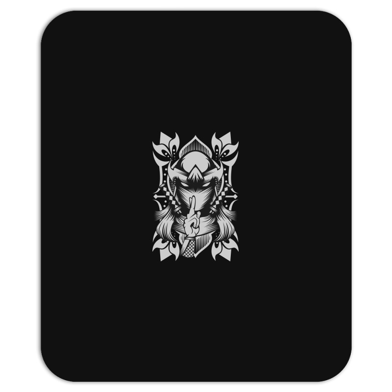 Ninja Female Mousepad | Artistshot