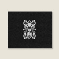 Ninja Female Landscape Canvas Print | Artistshot