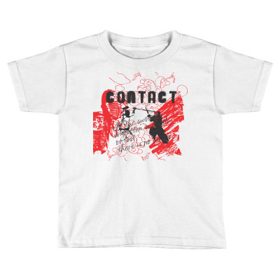 Contact Toddler T-shirt Designed By Estore