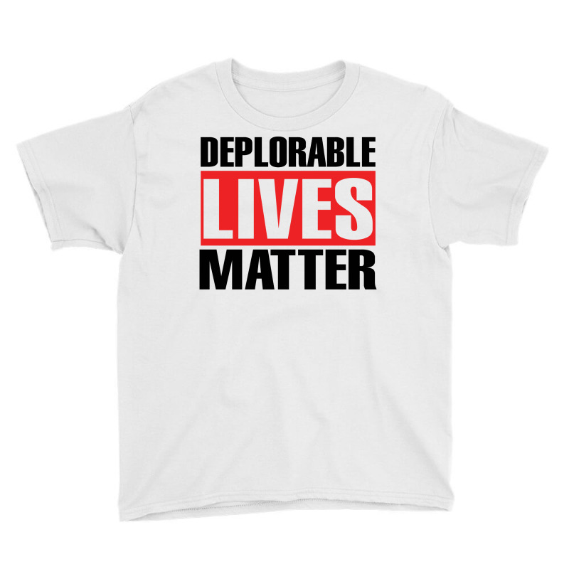 Deplorable Lives Matter Youth Tee | Artistshot