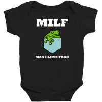 Man I Love Frog Baby Bodysuit | Artistshot