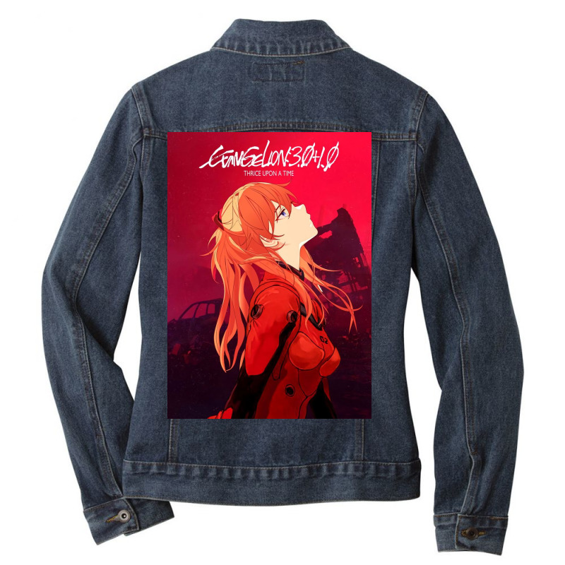 Thrice Upon A Time Ladies Denim Jacket by gibsonrho | Artistshot