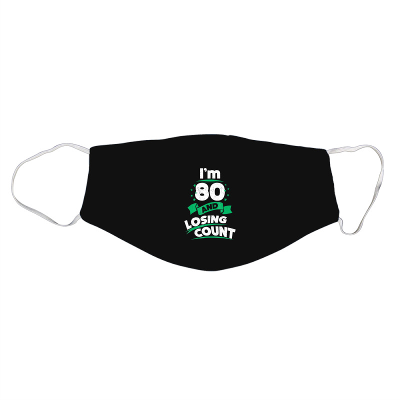 80th Birthday Gift Idea For Dad Funny 80 Years T Shirt Face Mask | Artistshot