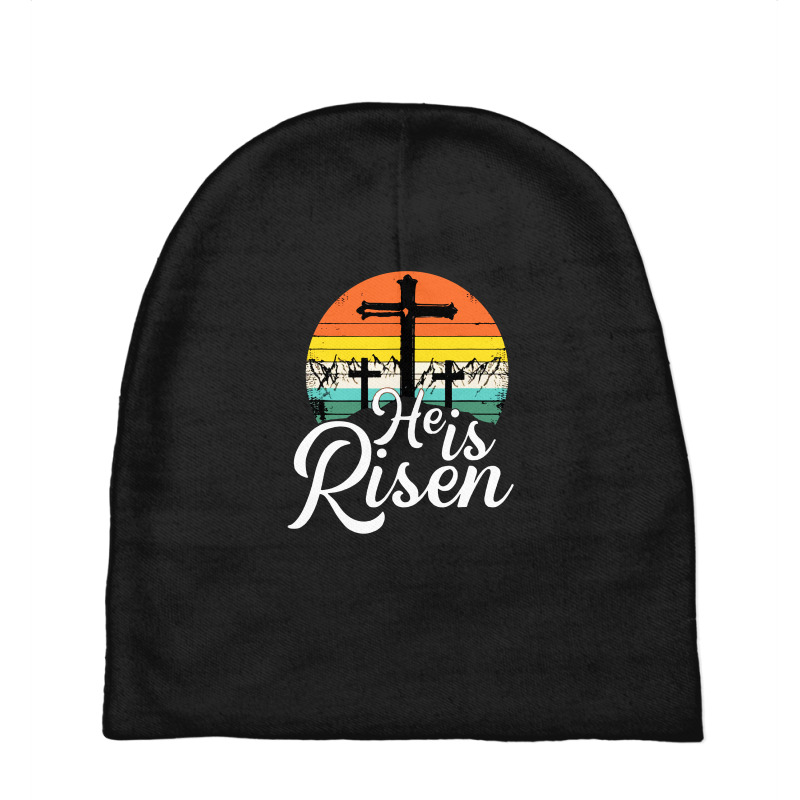 He Is Risen Jesus Baby Beanies by jurdex Tees | Artistshot