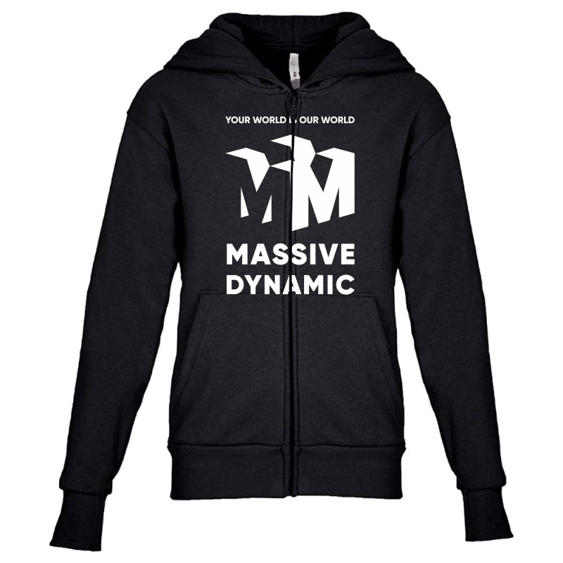 Massive Dynamic Ad From The Fringe Youth Zipper Hoodie | Artistshot