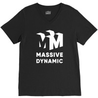 Massive Dynamic Ad From The Fringe V-neck Tee | Artistshot