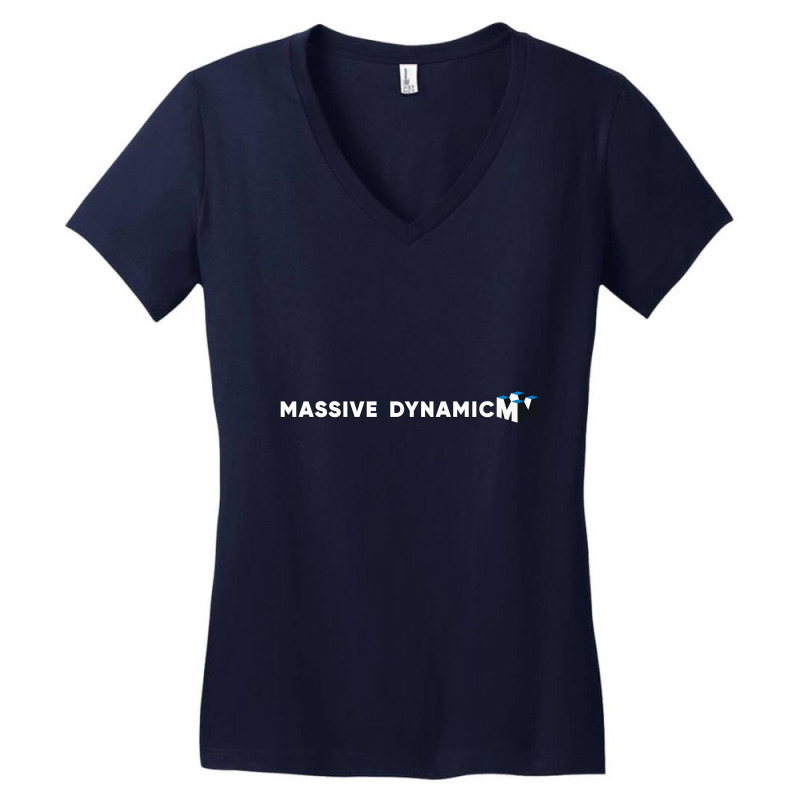 Massive Dynamic Ad From The Fringe Women's V-neck T-shirt | Artistshot