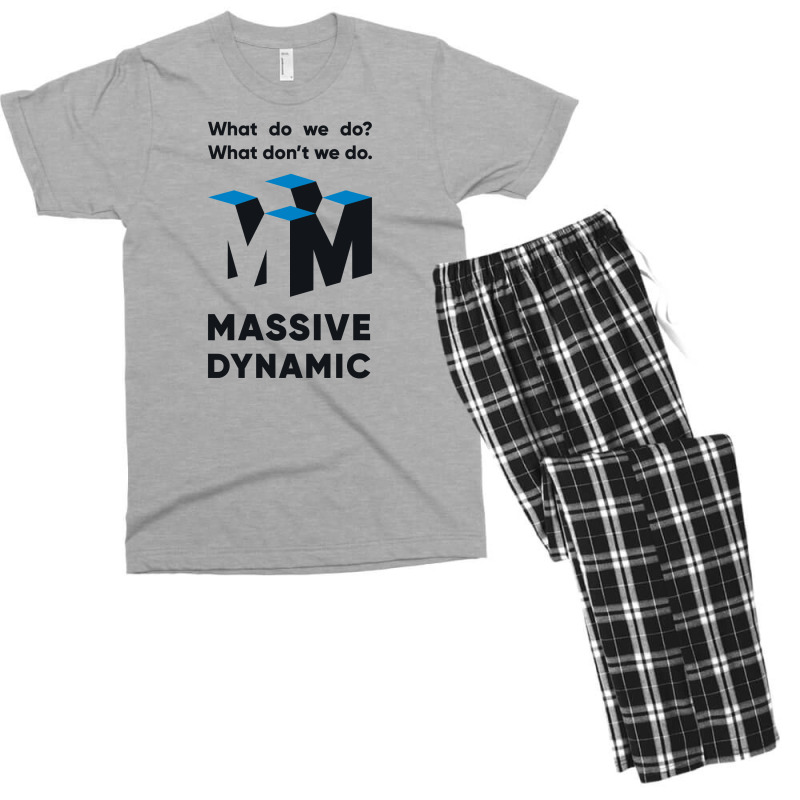 Massive Dynamic Ad From The Fringe Men's T-shirt Pajama Set | Artistshot