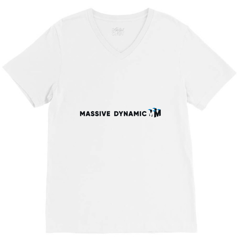 Massive Dynamic Ad From The Fringe V-neck Tee | Artistshot