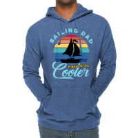 Mens Sailing Dad   Sailboat Sail Boating Captain Sailing Yacht T Shirt Lightweight Hoodie | Artistshot