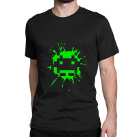 Space Invader 2 Splat Classic T-shirt | Artistshot