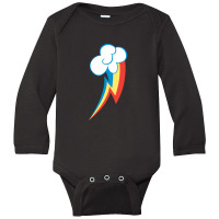 Rainbow Dash Cutie Long Sleeve Baby Bodysuit | Artistshot