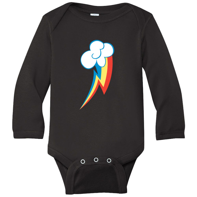 Rainbow Dash Cutie Long Sleeve Baby Bodysuit | Artistshot