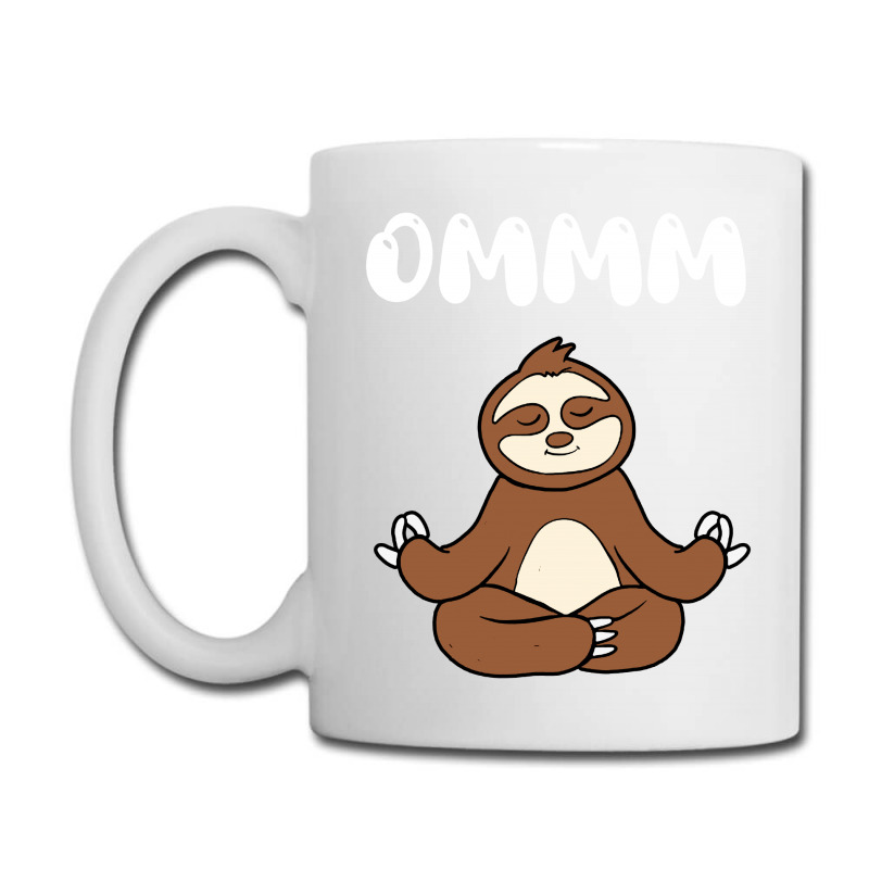 Custom Meme Sloth Yoga Coffee Mug By Jessicafreya - Artistshot