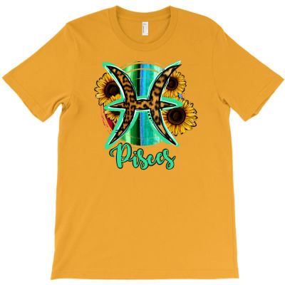 Pisces Zodiac T-shirt Designed By Saul