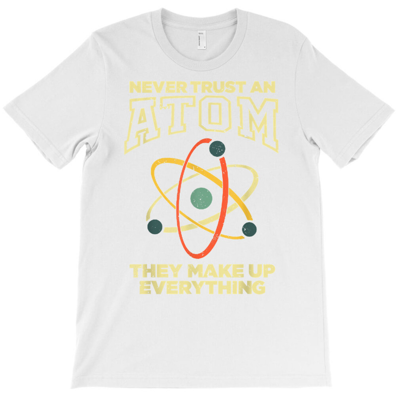 Funny Atom Art Men Women Stem Molecule Chemistry Teacher T Shirt T-shirt | Artistshot