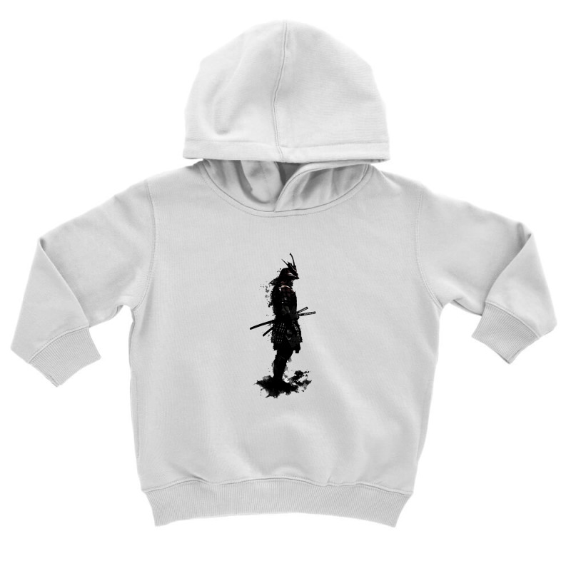 Samurai Black Toddler Hoodie by betakono | Artistshot