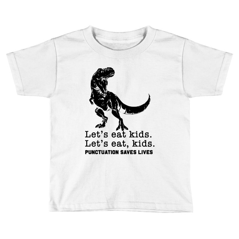 T Rex Let's Eat Kids Toddler T-shirt by Lemah Lempung | Artistshot