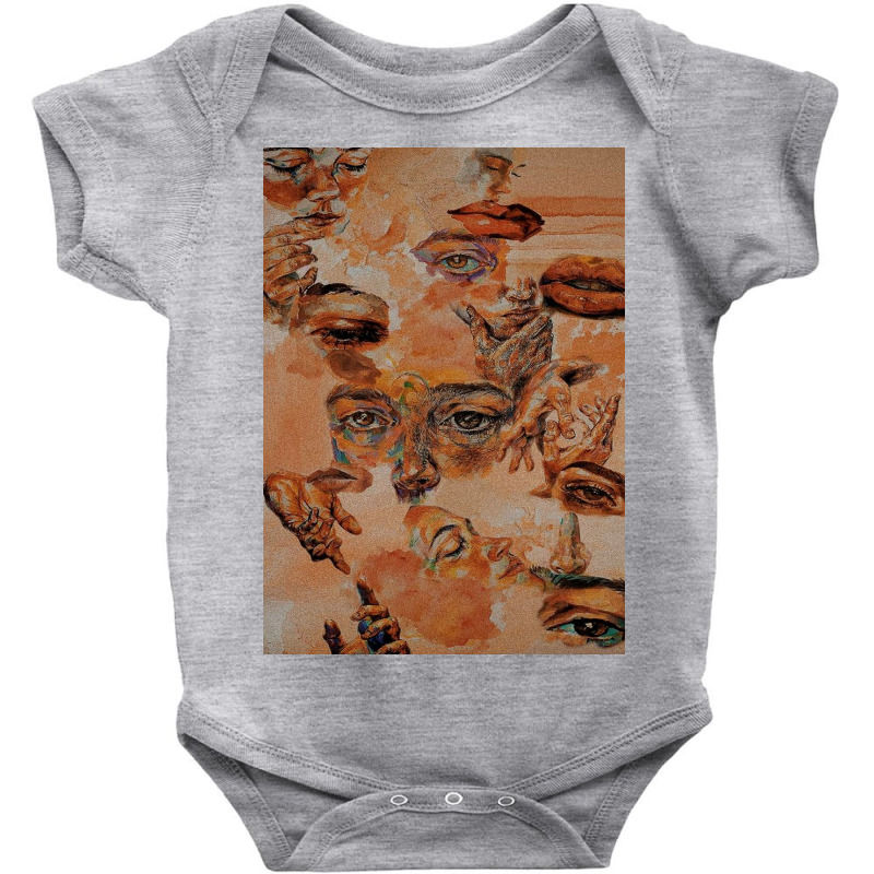 Violent, Emptiness, Empty, Emotional, Alone, Protection, Oniric Baby Bodysuit by lidpiepro | Artistshot