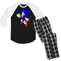 Sadow The Hedgehog Men's 3/4 Sleeve Pajama Set | Artistshot