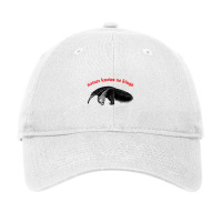 Nature Knows No Kings Nihilist Anteater Design Adjustable Cap | Artistshot