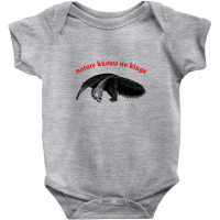 Nature Knows No Kings Nihilist Anteater Design Baby Bodysuit | Artistshot