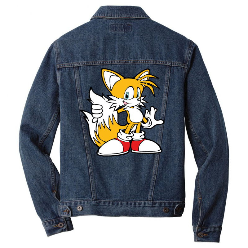 Sadow The Hedgehog Men Denim Jacket by caknuris | Artistshot