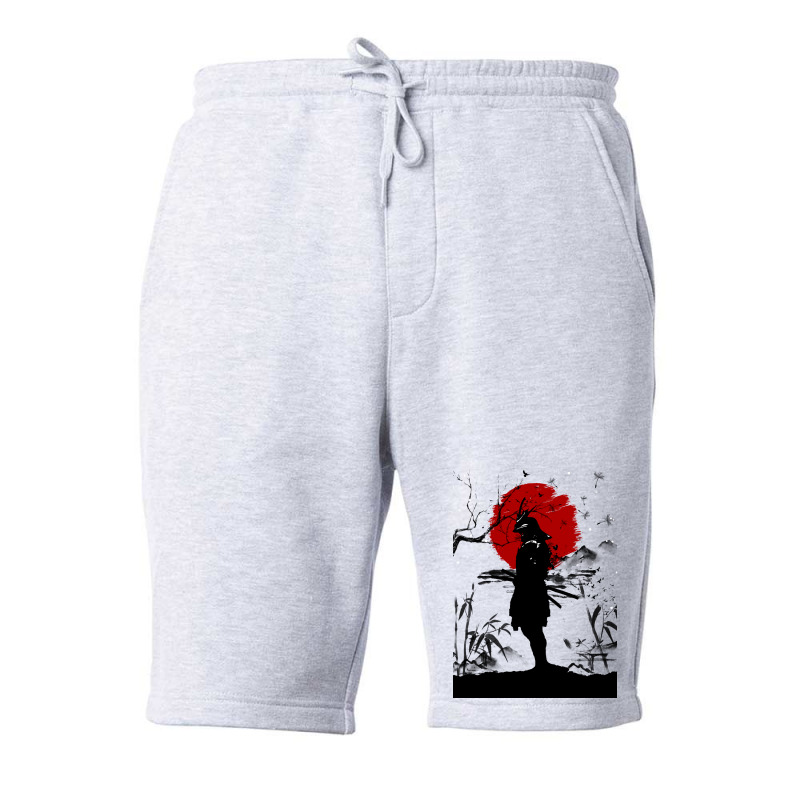 Samurai Japanese Fleece Short by BestQuotes | Artistshot