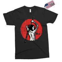 Japanese Warrior   Sexy Samurai   Female Samurai (on Back) T Shirt Exclusive T-shirt | Artistshot