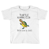 Turtle Running Club Toddler T-shirt | Artistshot