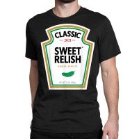 Sweet Relish Diy Halloween Costume Condiment Green Pickle T Shirt Classic T-shirt | Artistshot