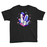 Omnisexual Pride Crystals Omnisexual Pride T Shirt Youth Tee | Artistshot