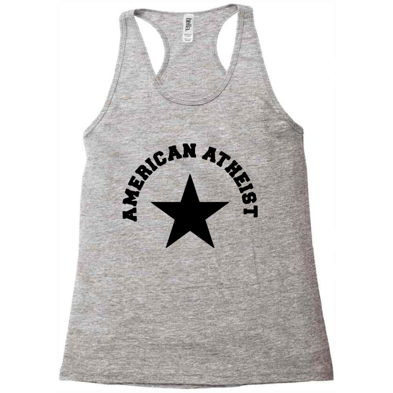 American Atheist Racerback Tank by Adrian Spencer | Artistshot