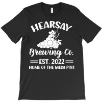 Womens Funny Quote Objection Hearsay Home Of The Mega Pint V Neck T Sh T-shirt | Artistshot