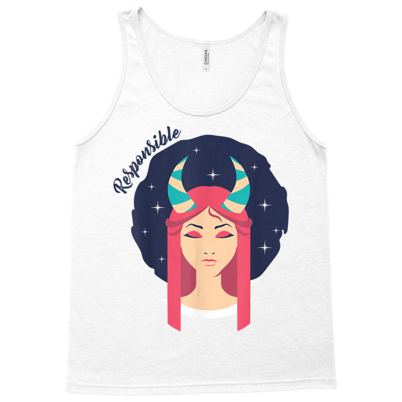 Zodiac Capricorn Goat Responsible Astrology Horoscope Gift T Shirt Tank Top | Artistshot