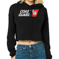 Us United States Coast Guard Armed Forces Defense Rescue T Shirt Cropped Hoodie | Artistshot