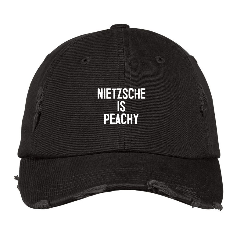 Nietzsche Funny Humorous Philosophy Nihilism Vintage Cap by qulonuhun | Artistshot