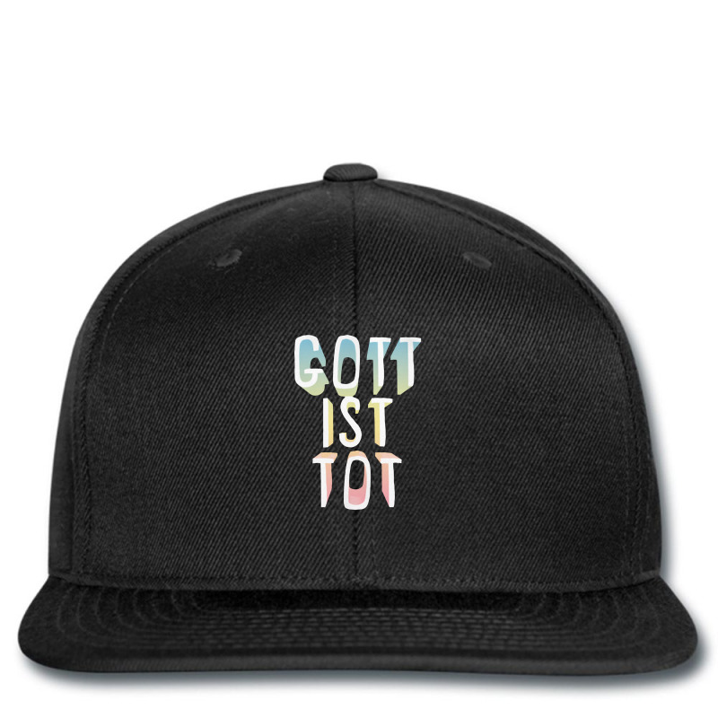 Nietzsche Gott Ist Tot 'god Is Dead' Philosophy Nihilism Tee Printed hat by qulonuhun | Artistshot