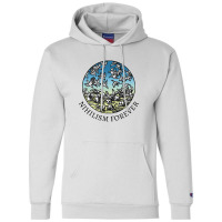 Nihilism Forever,v Intage Medieval Humor Illustration Design Champion Hoodie | Artistshot