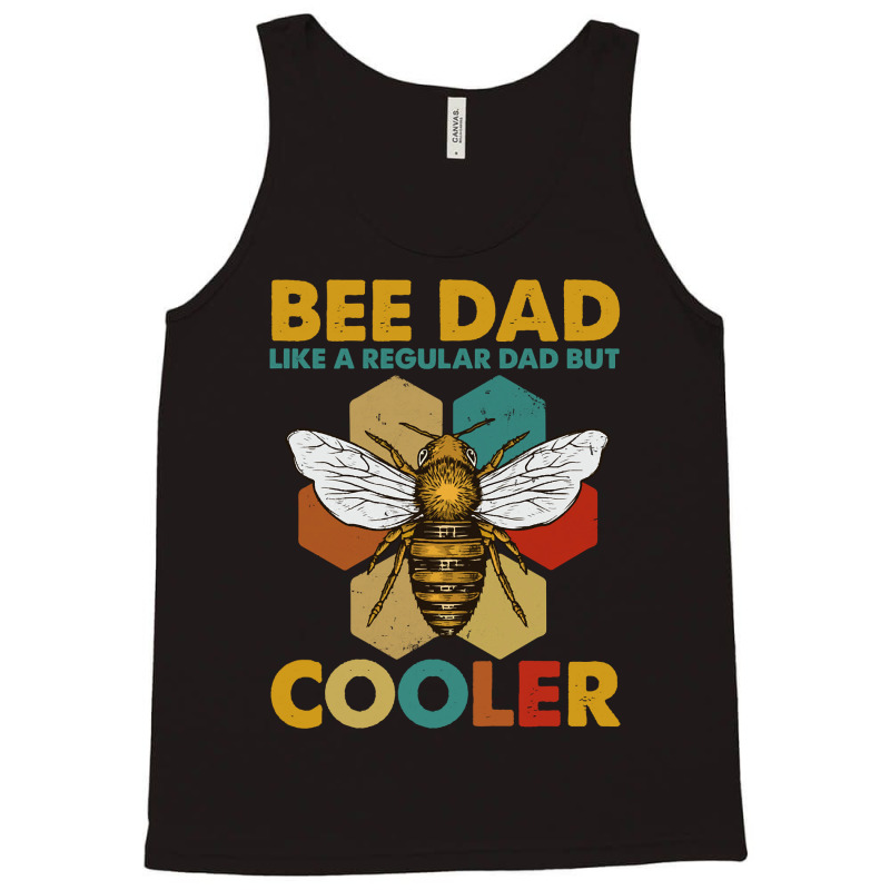 Bee Beekeeper Funny Beekeeper Bee Dad Honey Like A Regular Dad But Coo Tank Top | Artistshot