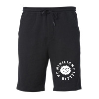 Nihilism Ja Bitte Fleece Short | Artistshot