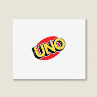 Uno Card Game Landscape Canvas Print | Artistshot