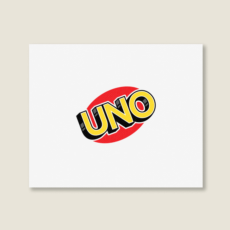 Uno Card Game Landscape Canvas Print | Artistshot