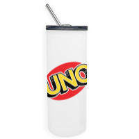 Uno Card Game Skinny Tumbler | Artistshot