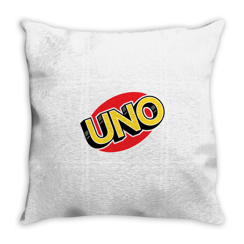 Uno Card Game Throw Pillow | Artistshot