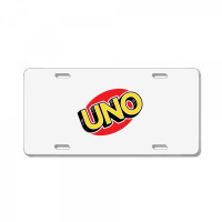 Uno Card Game License Plate | Artistshot