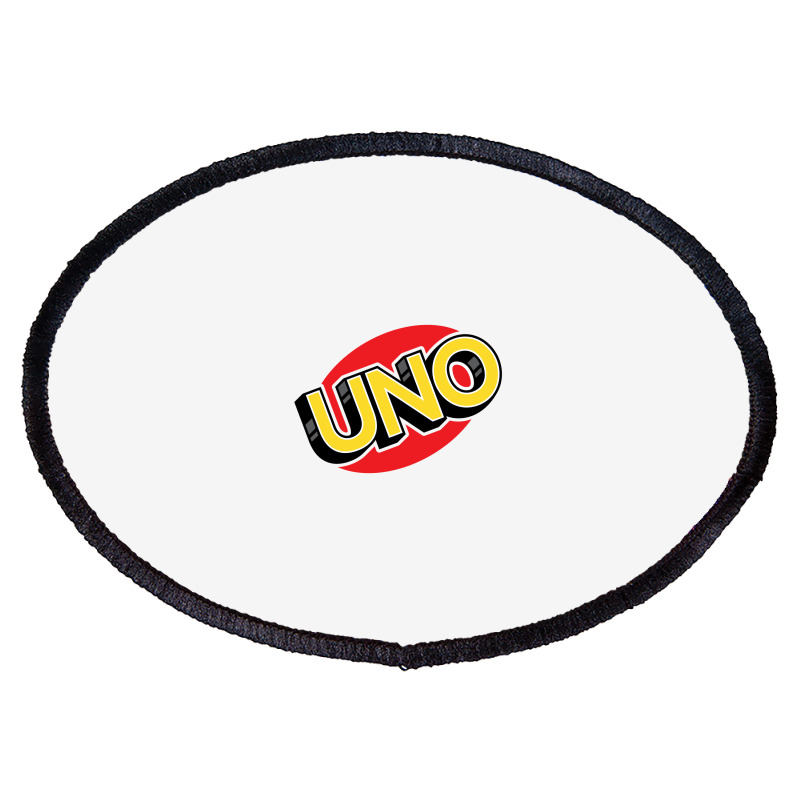 Uno Card Game Oval Patch | Artistshot